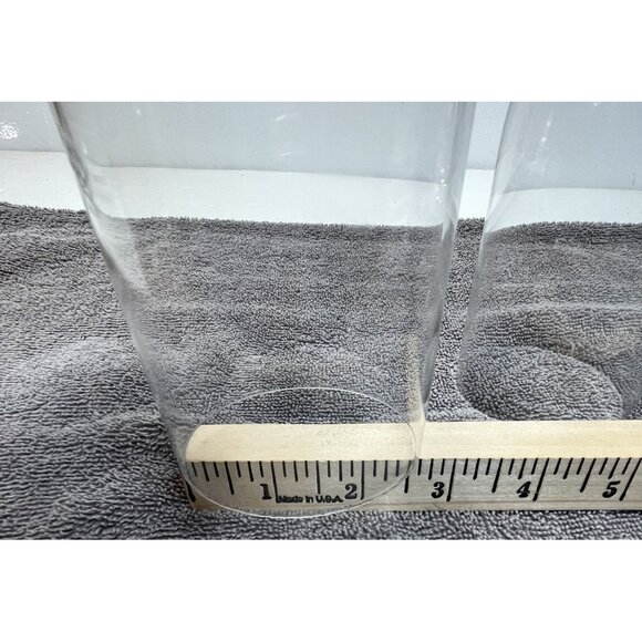 Claudia Lead Crystal Import Associates 7.5 Beer/Iced Tea Glasses Lot of 4‎ - Picture 9 of 9